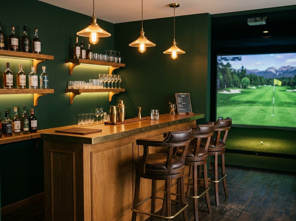 La barra del bar